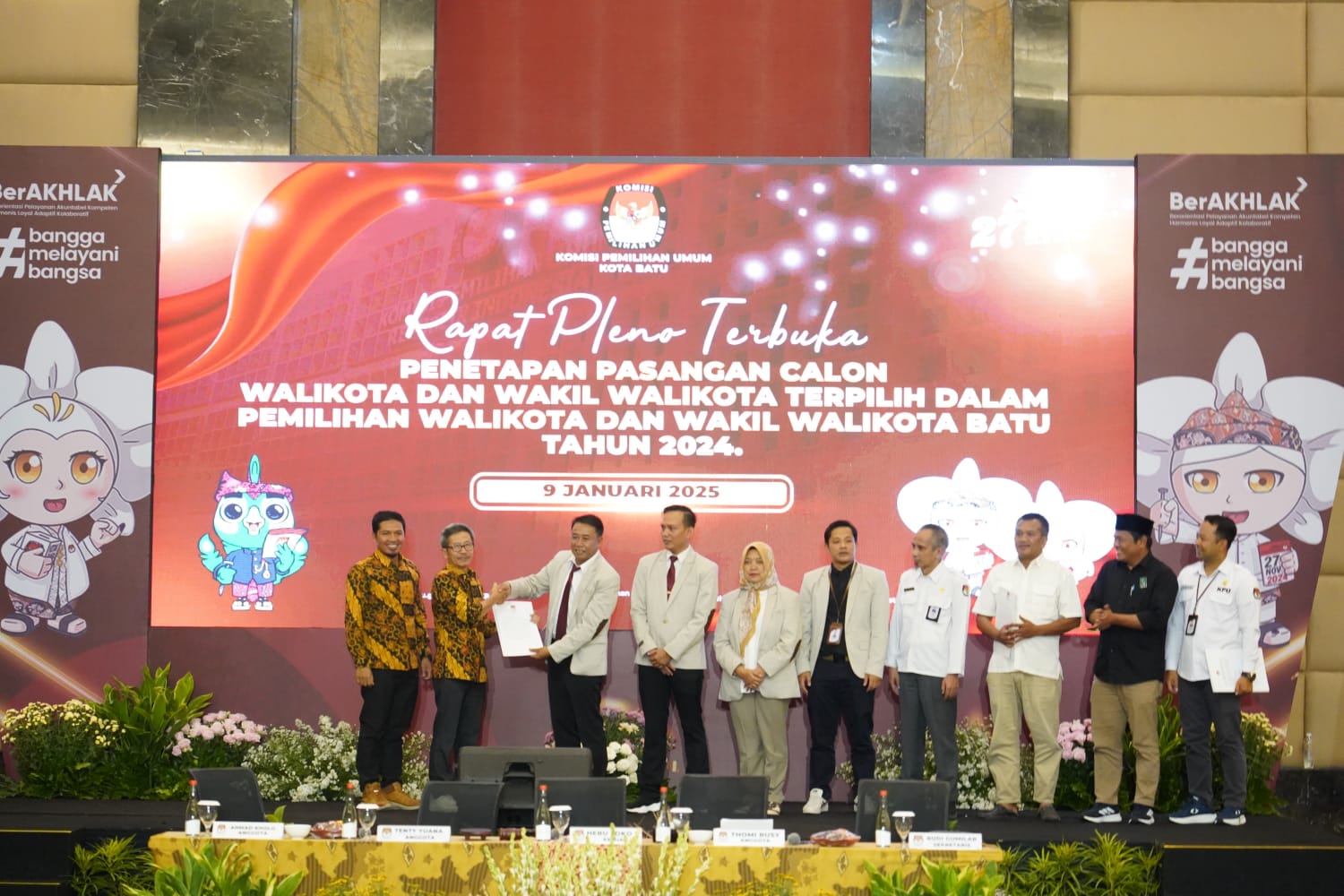 PENETAPAN WALIKOTA BATU